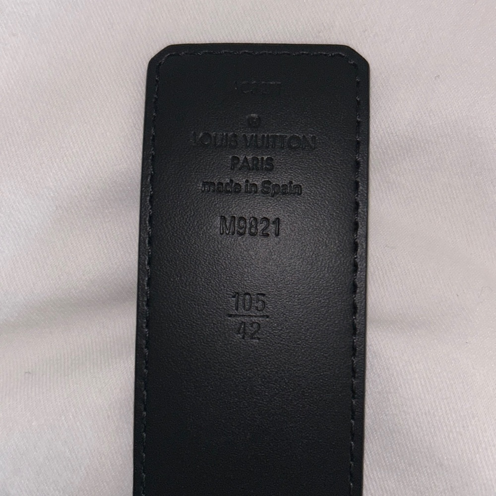Authentic reversible Louis Vuitton Monogram belt